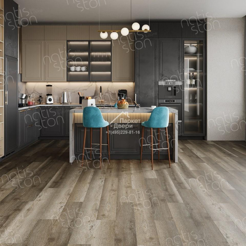 Виниловый пол SPC NatisSton Essential Lagen 5002-10 1220х183х4-2