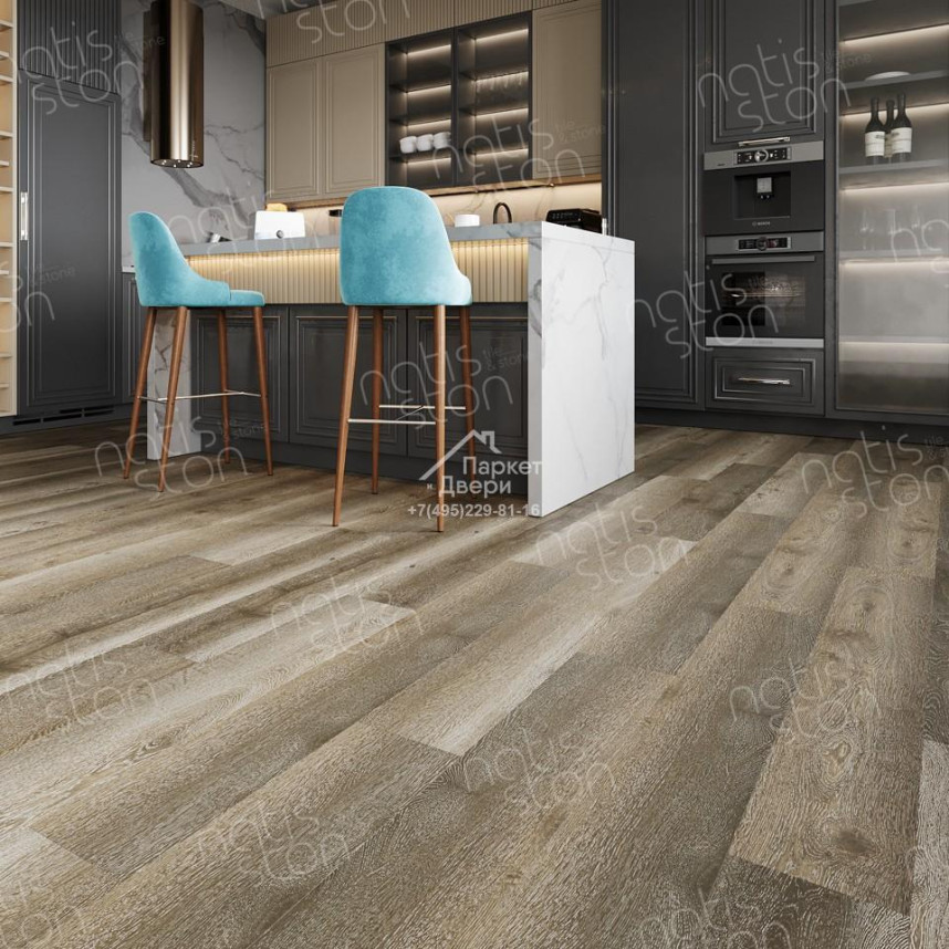 Виниловый пол SPC NatisSton Essential Lagen 5002-10 1220х183х4-3