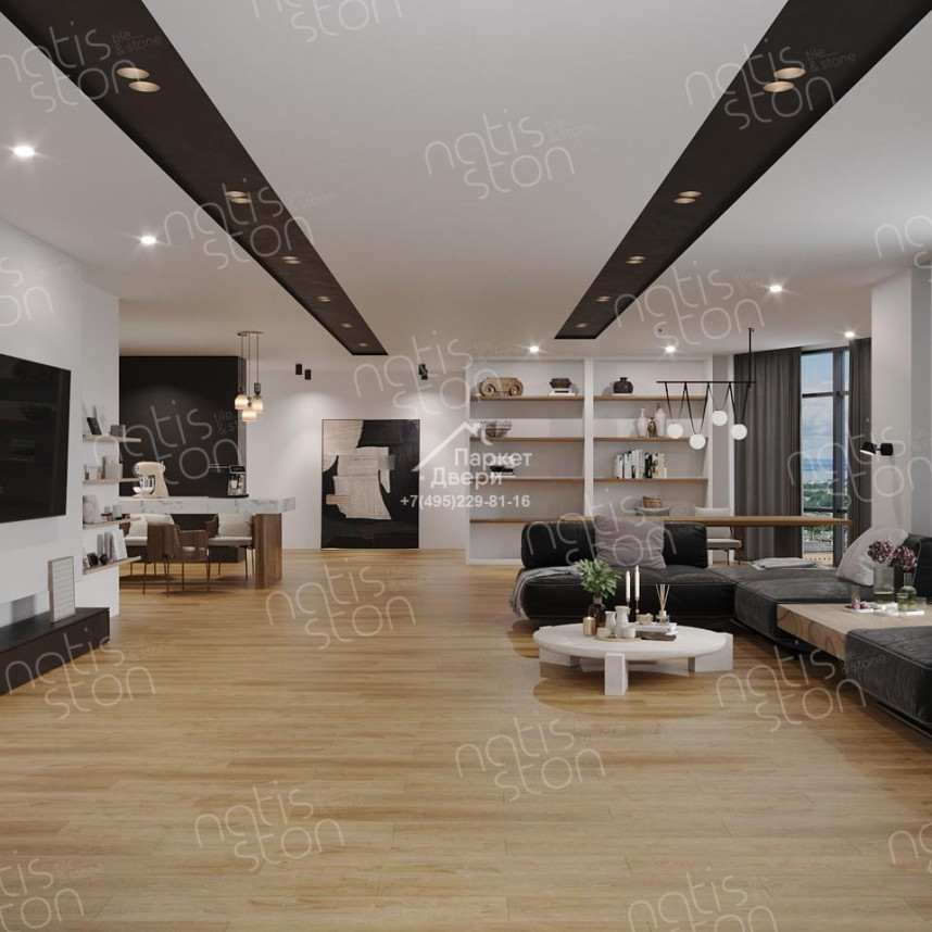 Виниловый пол SPC NatisSton Essential Juv 5002-03 1220х183х4-2