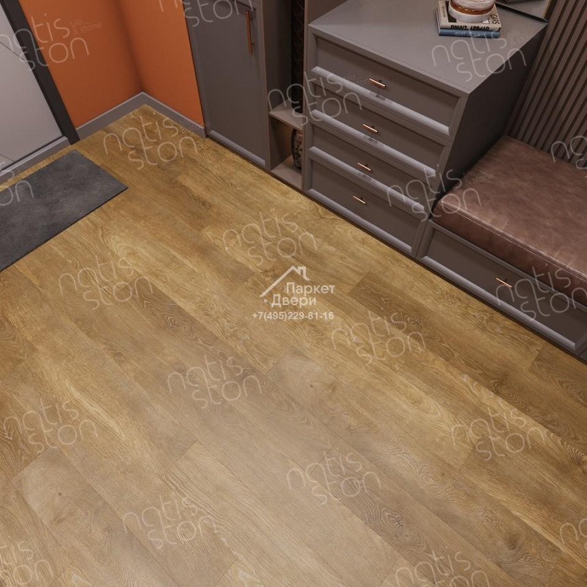 Виниловый пол SPC NatisSton Essential Tanaelva 5002-11 1220х183х4-4