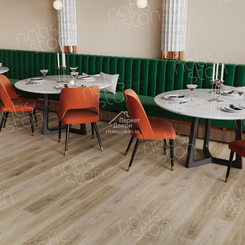 Виниловый пол SPC NatisSton Essential Kvina 5002-09 1220х183х4-2