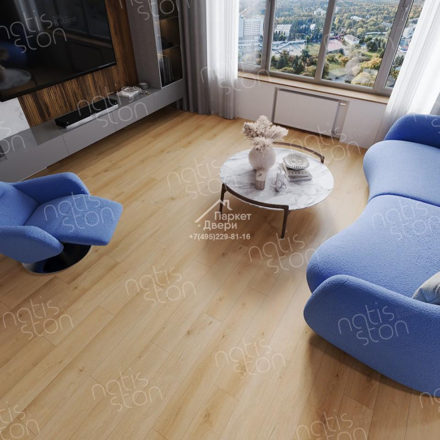 Виниловый пол SPC NatisSton Leger Begna 5001-10 1220x183x3.5-2