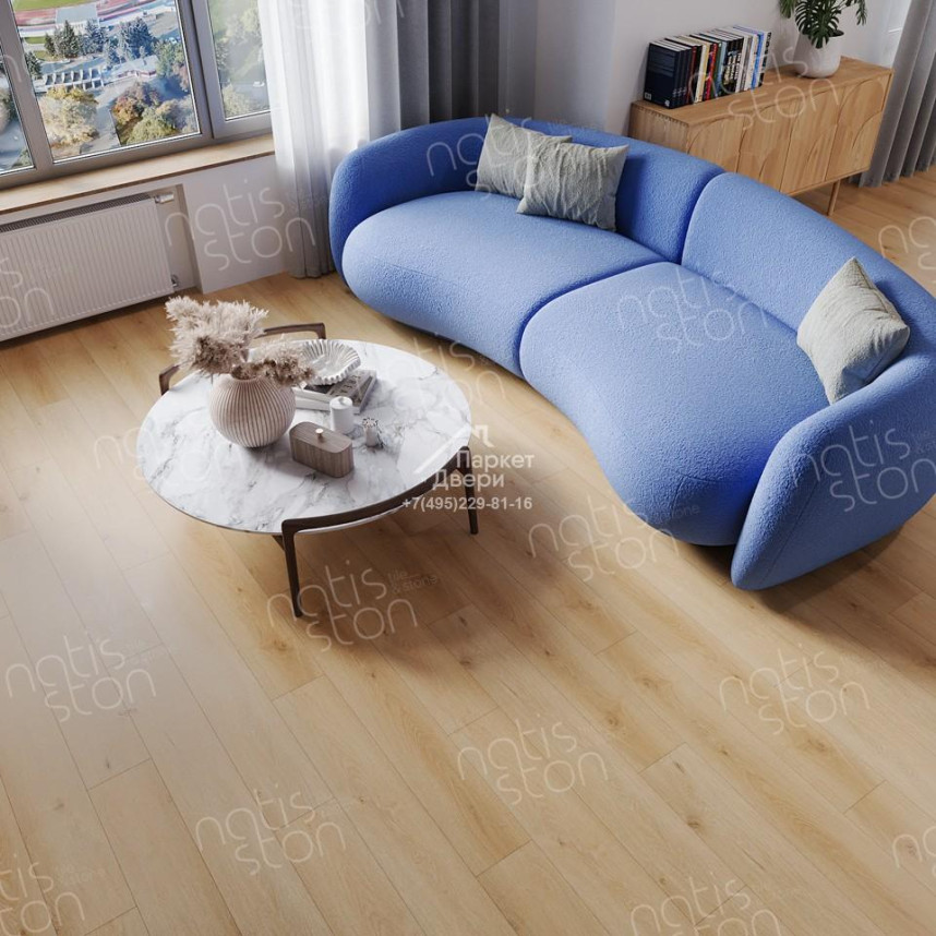 Виниловый пол SPC NatisSton Leger Begna 5001-10 1220x183x3.5-4