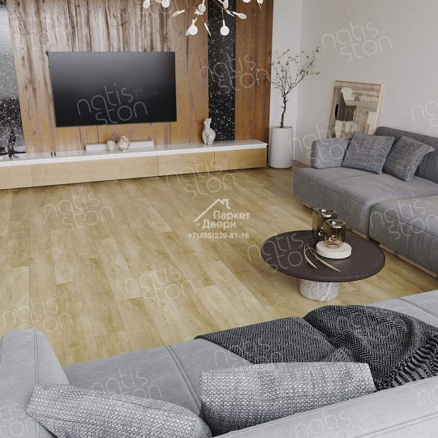 Виниловый пол SPC NatisSton Leger Eclipse 5001-03 1220x183x3.5-4