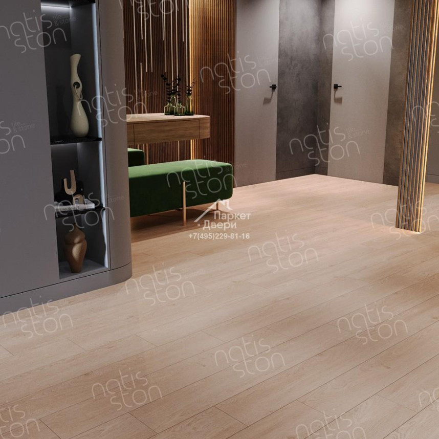 Виниловый пол SPC NatisSton Leger Foss 5001-01 1220x183x3.5-2