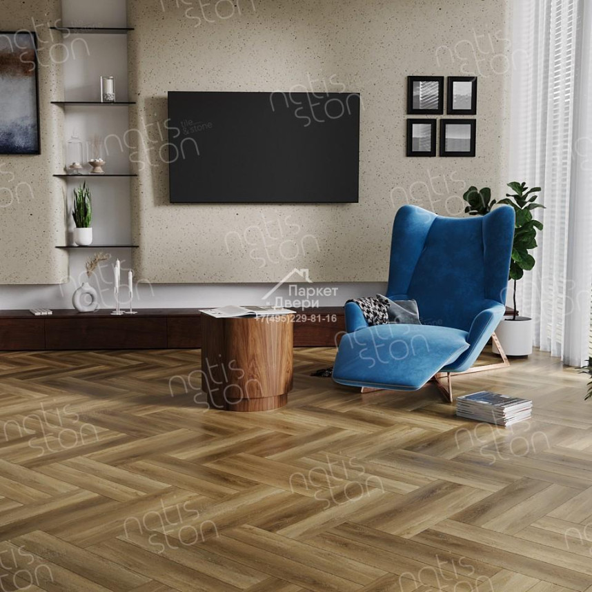 Виниловый пол SPC NatisSton Rubis Ulriken 5003-04 600x125x3.5-2