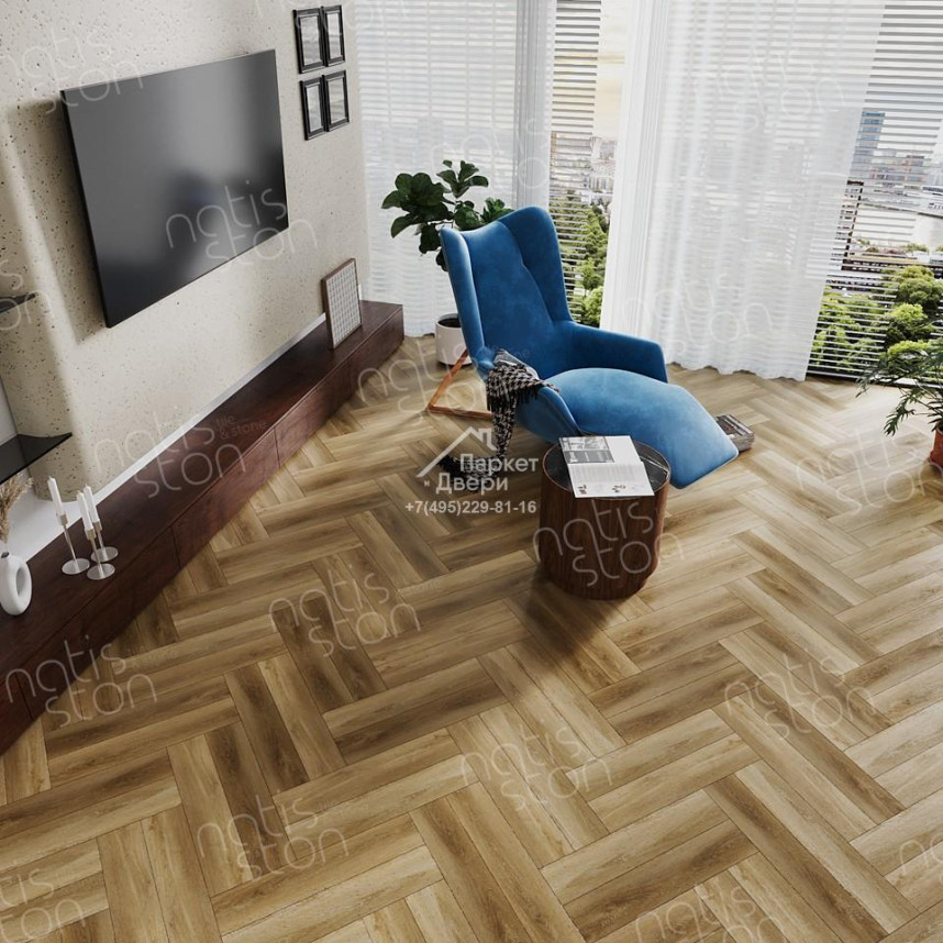 Виниловый пол SPC NatisSton Rubis Ulriken 5003-04 600x125x3.5-4