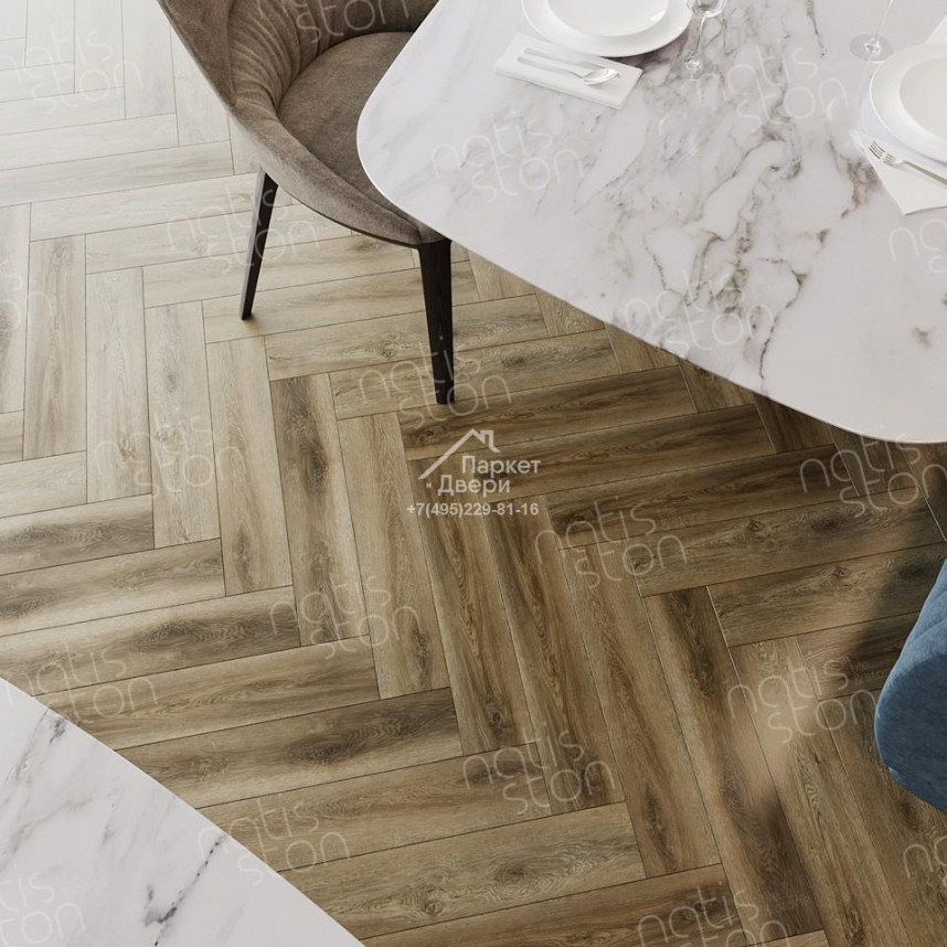 Виниловый пол SPC NatisSton Rubis Kerag 5003-02 600x125x3.5-4