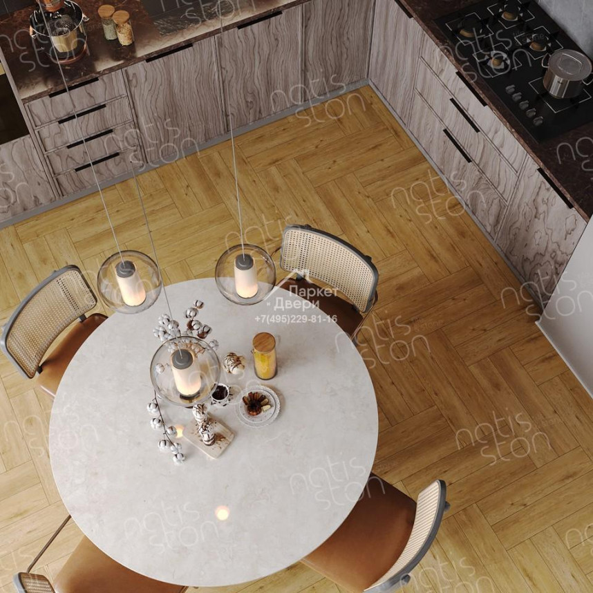 Виниловый пол SPC NatisSton Rubis Treet 5003-07 600x125x3.5-4