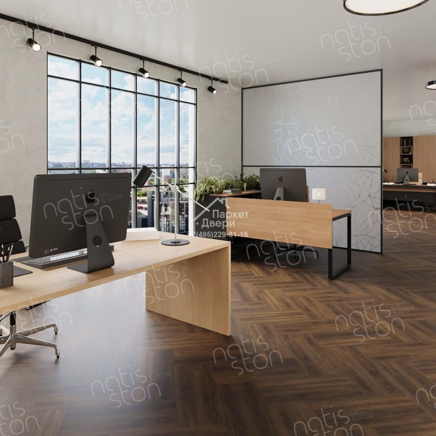 Виниловый пол SPC NatisSton Rubis Blokktind 5003-09 600x125x3.5-2