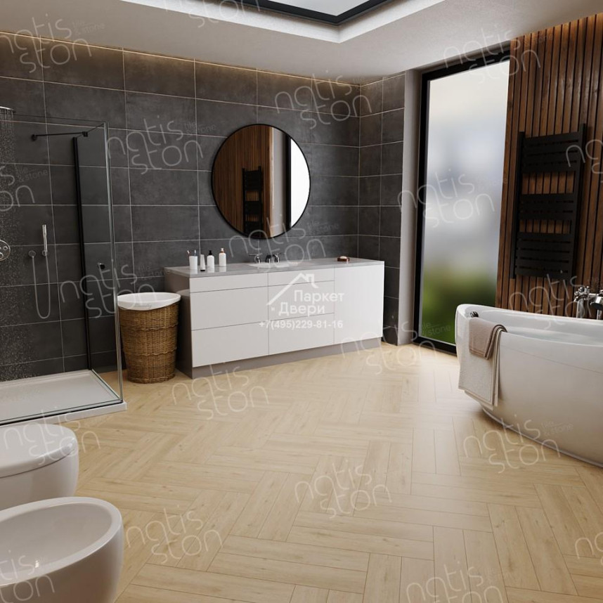 Виниловый пол SPC NatisSton Rubis Stetinden 5003-05 600x125x3.5-2