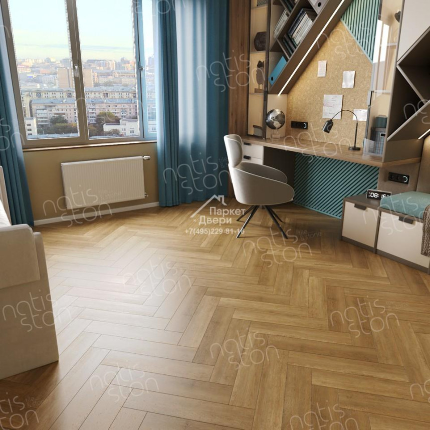 Виниловый пол SPC NatisSton Rubis Prekestolen 5003-03 600x125x3.5-2