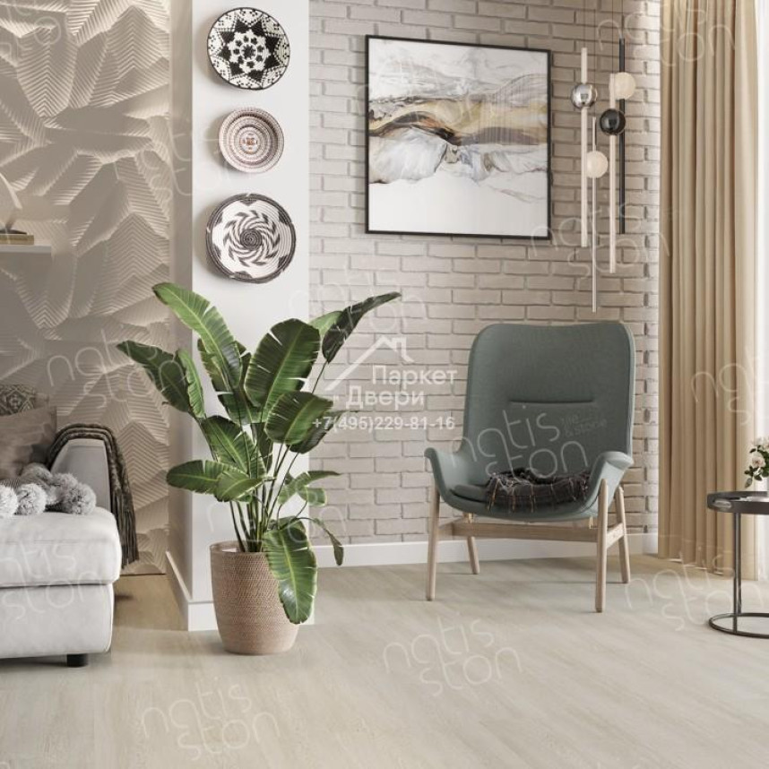 Виниловый пол SPC NatisSton Unique Bandak 5004-02 600х125х4-2