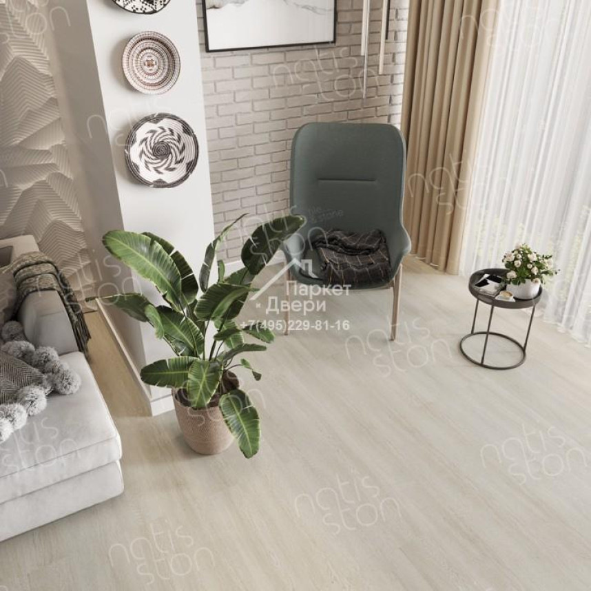 Виниловый пол SPC NatisSton Unique Bandak 5004-02 600х125х4-3