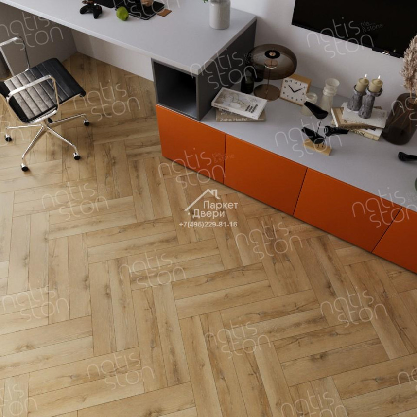 Виниловый пол SPC NatisSton Unique Totak 5004-04 600х125х4-3