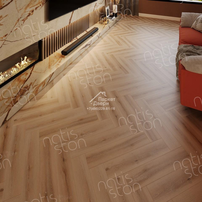 Виниловый пол SPC NatisSton Unique Sollys 5004-07 600х125х4-3