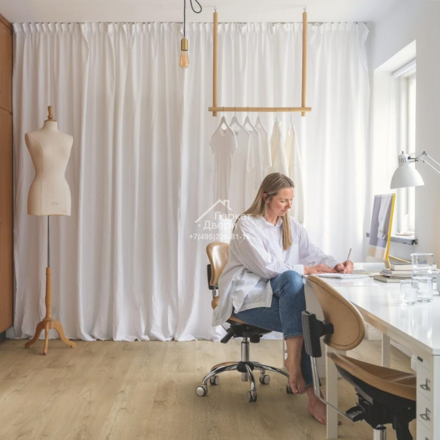 Виниловый пол Pergo Glomma pad pro Дуб Эйфель натуральный V4431-40180 1494х209х6-2