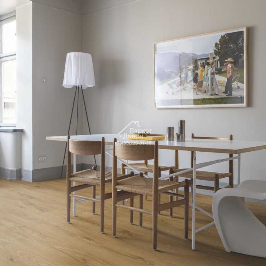 Виниловый пол Pergo Glomma pad pro Дуб Эйфель коричневый V4431-40181 1494х209х6-2