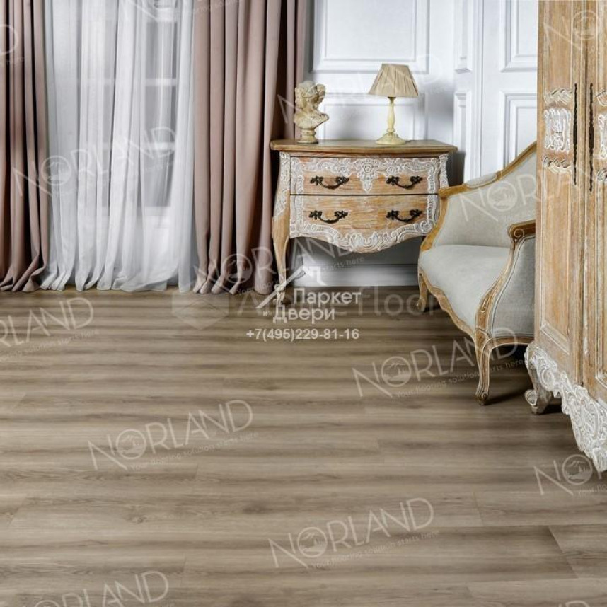 Виниловый пол Norland spc Neowood Tanaelva 2001-2 1220x196x8мм-2