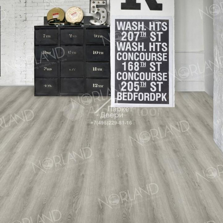 Виниловый пол Norland spc Neowood Femund 2001-4 1220x196x8мм-1