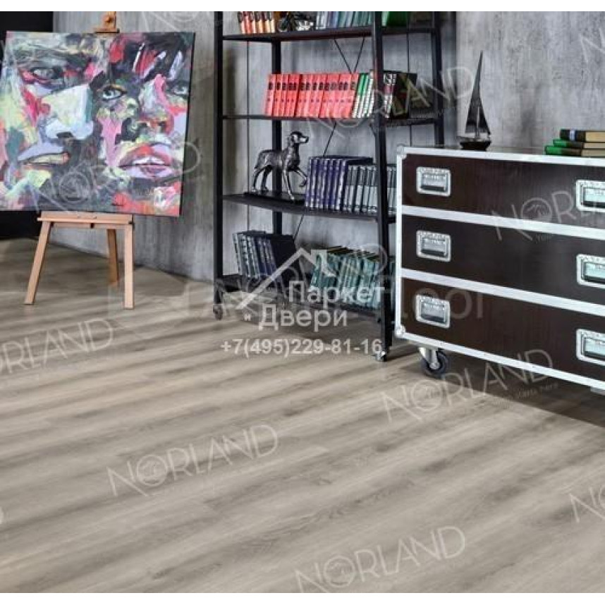 Виниловый пол Norland spc Neowood Renaelva 2001-7 1220x196x8мм-1