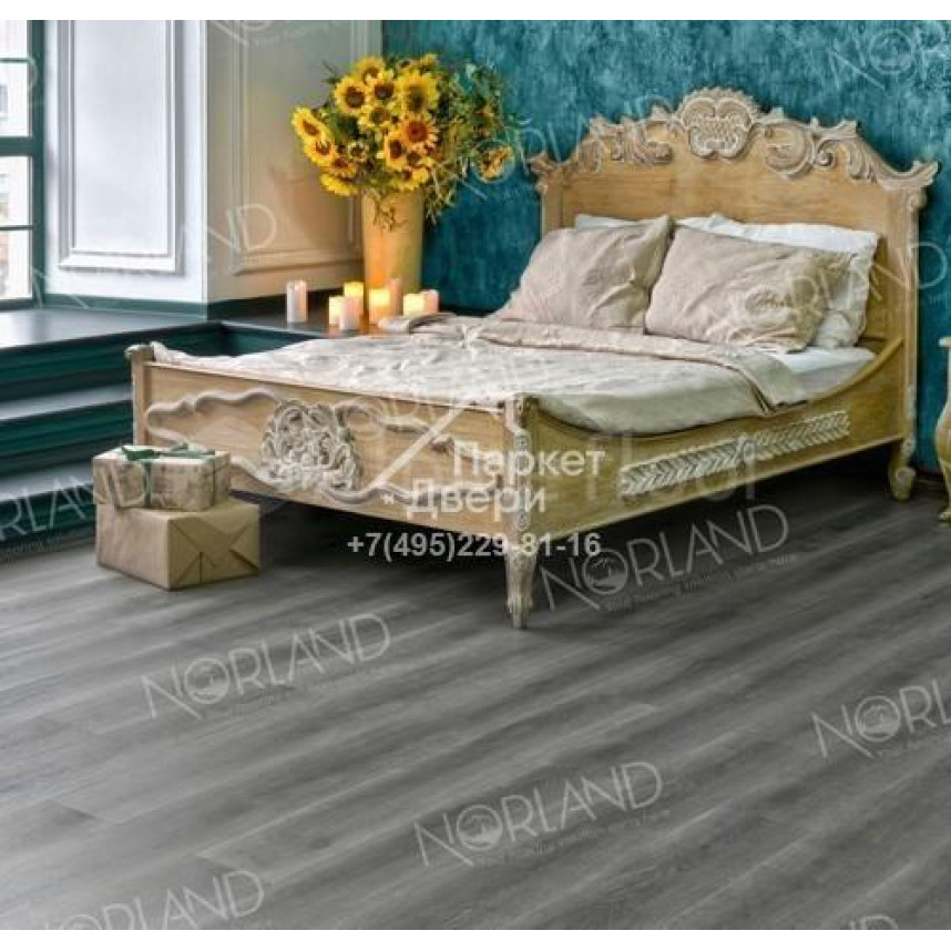 Виниловый пол Norland spc Neowood Logen 2001-11 1220x196x8мм-1
