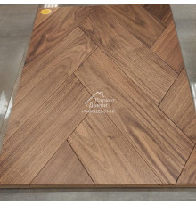 Инженерная доска HM Flooring Орех Diamond Селект Итальянская елочка 550x150x14