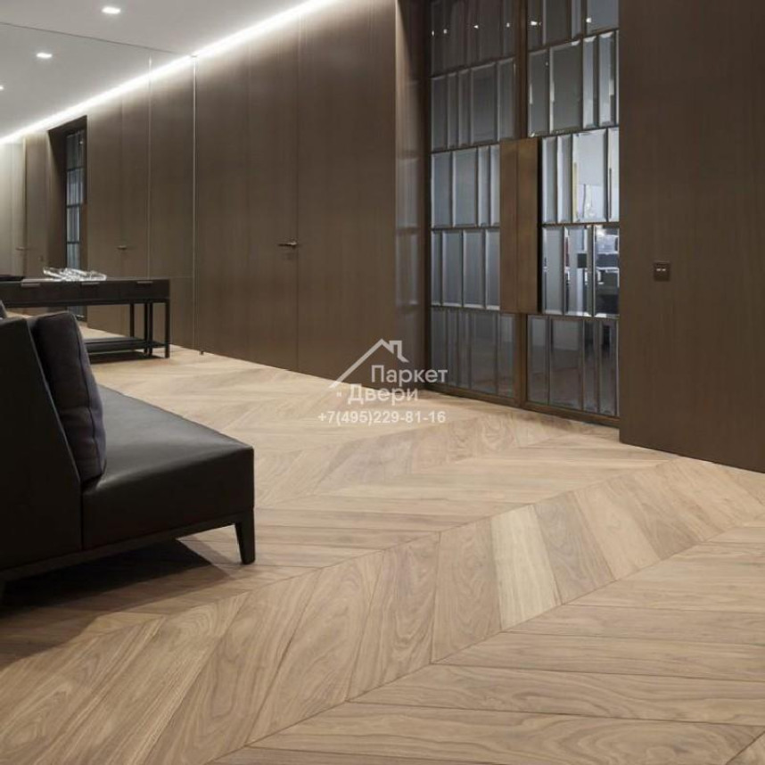 Инженерная доска HM Flooring Французская елка дуб White 785x125x14-2