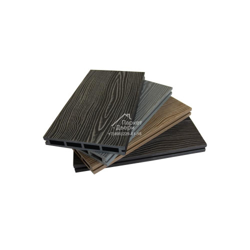 Террасная доска Altay Decking 3D 2сторонний Венге 3000,4000х140х20 мм