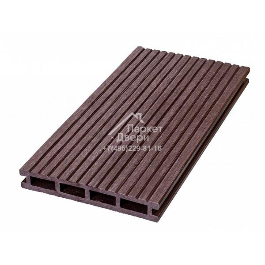 Террасная доска Altay Decking 3D Венге  пустотелая, 4000,3000х150х24 мм-2