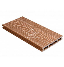 Террасная доска Altay Decking пустотелая  3000,4000,6000х150х25 мм Венге. Графит, Серый, Орех