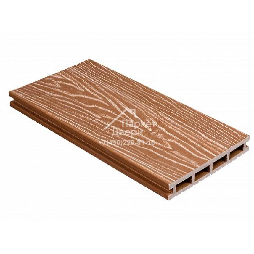 Террасная доска Altay Decking пустотелая  3000,4000,6000х150х25 мм Венге. Графит, Серый, Орех