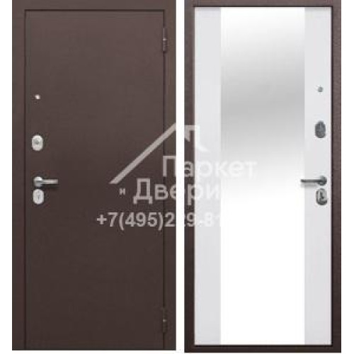 Дверь входная MXD Тайга 7 см медь зеркало