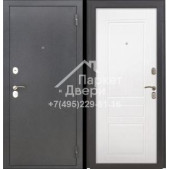 Дверь входная MXD Бренд антик серебро / белое дерево