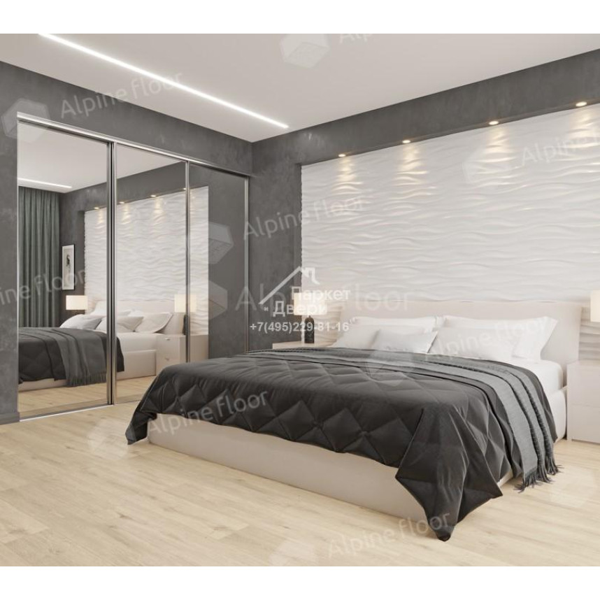 Виниловый пол Alpine Floor Classic Light Дуб Ваниль ECO 106-22 MC 1220×183×3,5-1