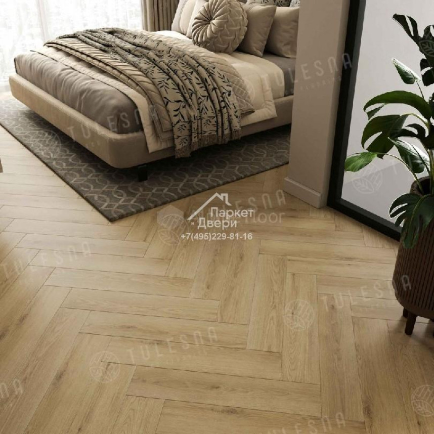 Виниловый пол Tulesna ART Parquet LVT Famoso 1005-301 590х118х2,5мм