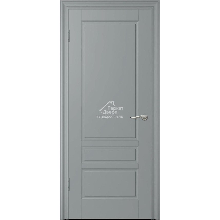 Дверь межкомнатная WanMark Скай-3  ПГ белая эмаль, серая эмаль, ваниль -1