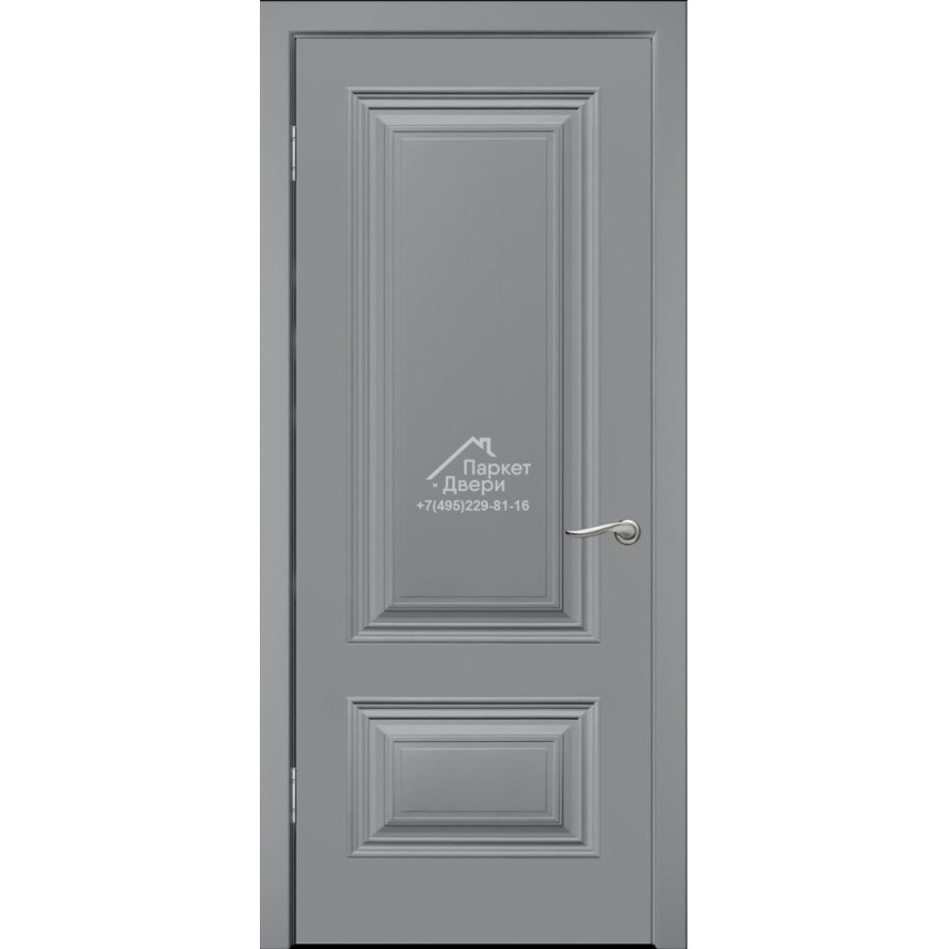 Дверь межкомнатная WanMark Симпл-2  ПГ белая эмаль, серая эмаль, светло-серая эмаль, ваниль-1