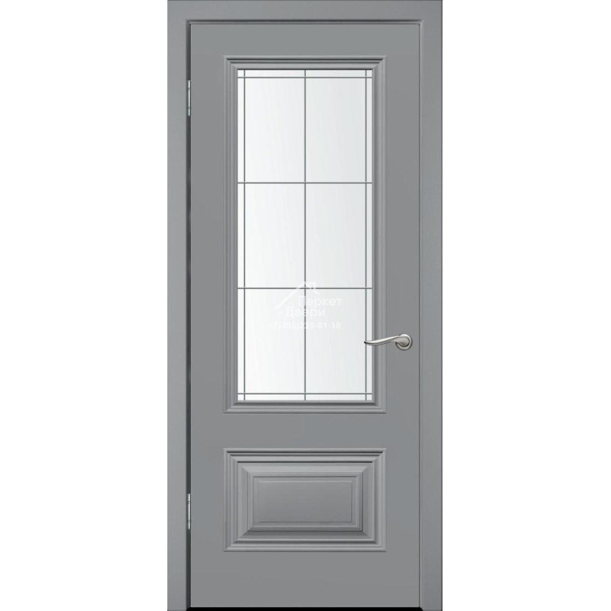 Дверь межкомнатная WanMark Симпл-2  ПО белая эмаль, серая эмаль, светло-серая эмаль, ваниль-1