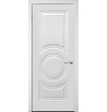 Дверь межкомнатная WanMark Симпл-4  ПГ белая эмаль