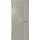 Дверь межкомнатная WanMark Синди-13  ПГ светло-серая эмаль