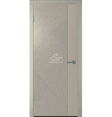 Дверь межкомнатная WanMark Синди-13  ПГ светло-серая эмаль