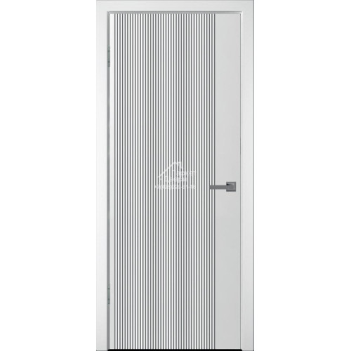 Дверь межкомнатная WanMark Синди-5  ПГ белая эмаль