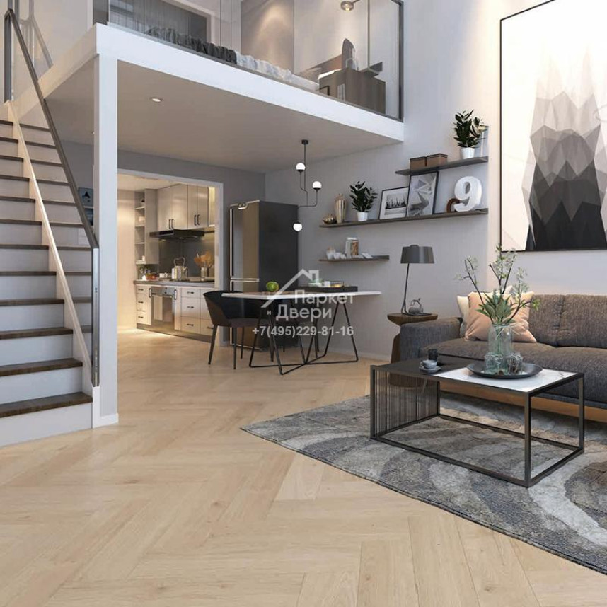 Ламинат My Step Herringbone Manor+ "Дуб Кейптаун" MS3610 																																							643x131x10мм																																					-1