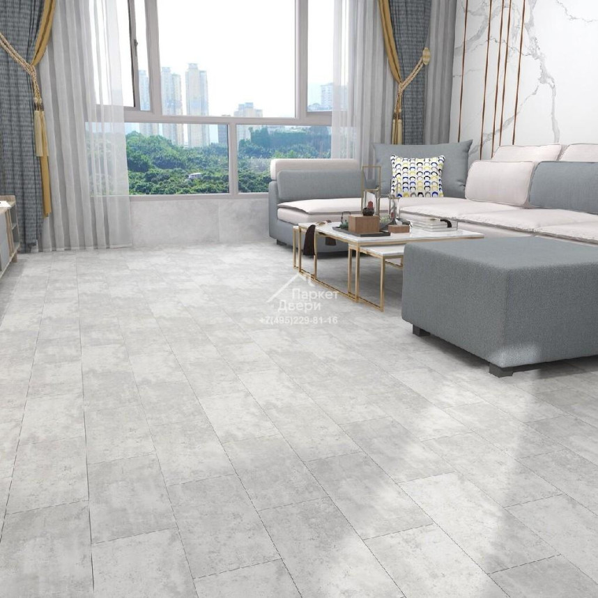 Виниловый пол SPC Icon Floor Marble XPE с подложкой Доломит Канова / Dolomite Canova ML-61 610х305х6мм-3