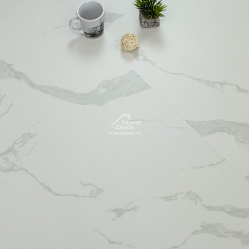 Виниловый пол SPC Icon Floor Marble XPE с подложкой Мрамор Донателло / Marble Donatello ML-67 610х305х6мм