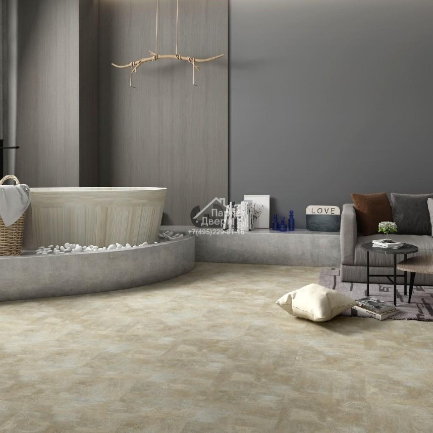 Виниловый пол SPC Icon Floor Marble XL Бетон Мунк / Concrete Munk MLX-78 900х450х5мм-1
