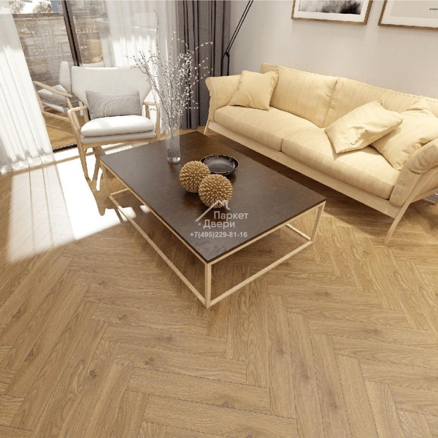 Ламинат Icon Floor Orange Prime Дуб Амбер / Oak Amber ORP-207 600х100х12мм-3