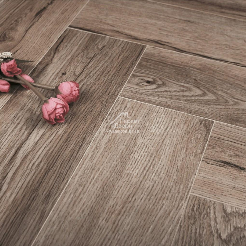 Виниловый пол LVT Icon Floor Purple Дуб Фостер / Oak Foster PLVT-203 610х122х2,2мм-2