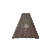 Террасная ступень из пластика Deckline 3D Венге 3000х320х25мм